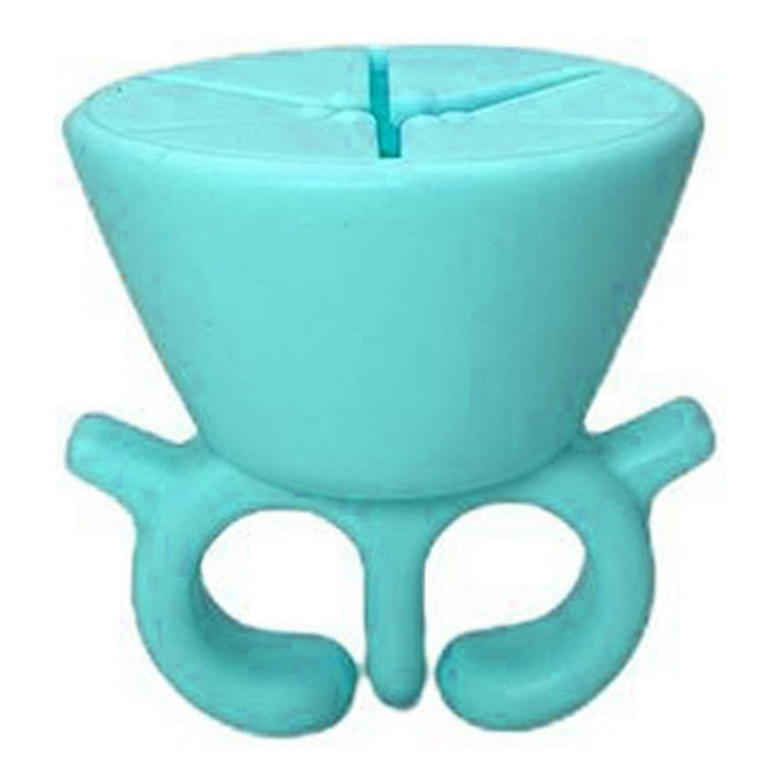 Weeding Scrap Collector Ring Craft Heat Transfer Weeding Tools Portable Heat Press Accessories Supplies Cyan