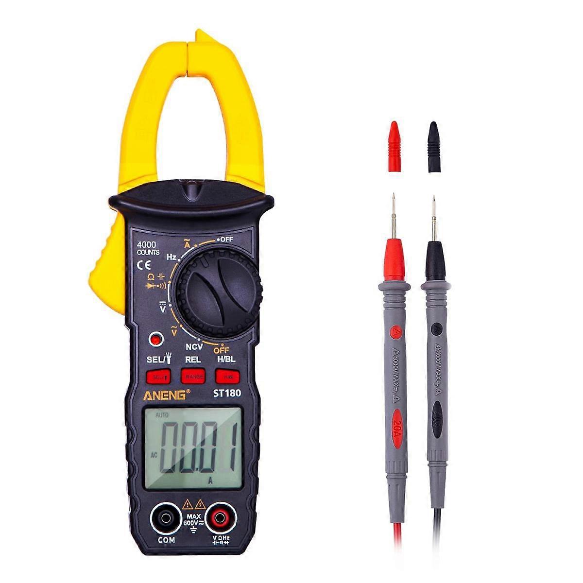 Portable Digital Multimeter, Digital Multimeter, Multifunction Voltmeter Automatic Digital Multimeter 4000 Counts, Electrical Tester, Ohmmeter, Profes