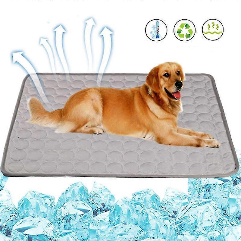 Philp Dog Cooling Mat 100x70cm - Summer Cooling Blanket For Pets Up To 60kg