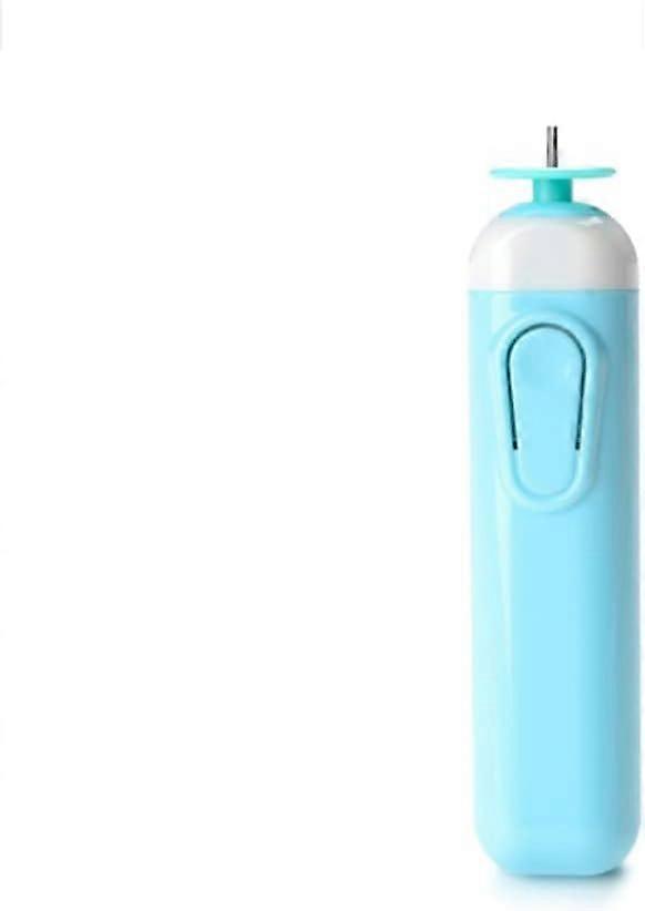 Electric Quilling Pen DIY Paper Tools Winder Steel Curling Pen DIY Paper Craft(Blue)