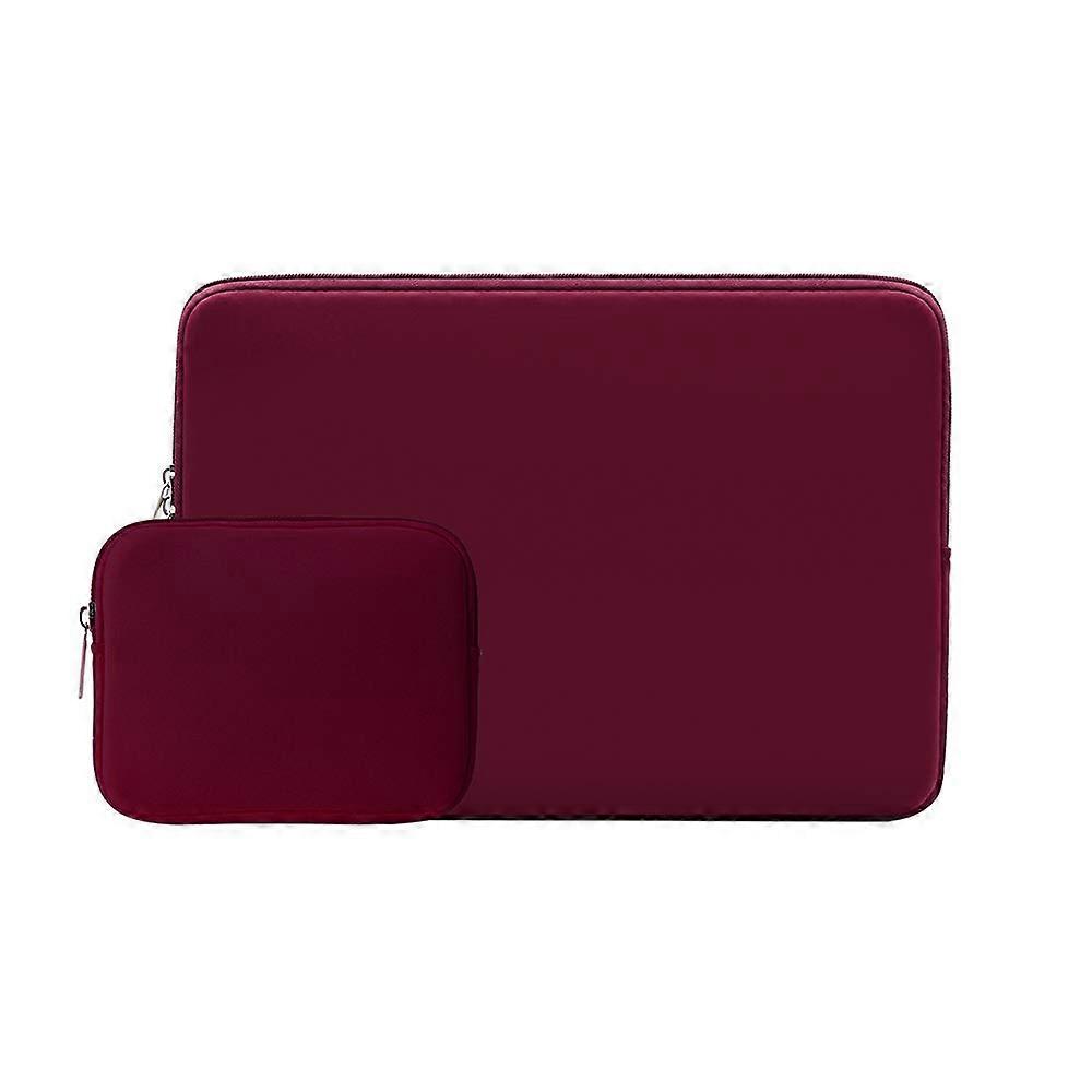 11 Inch Laptop Sleeve Protective Case Soft(Red)