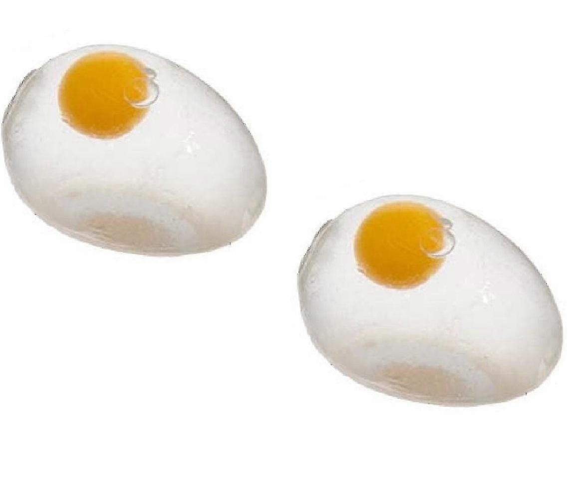 2-pack Egg Splattball Squeeze Stressball Play Fun Ball 5cm