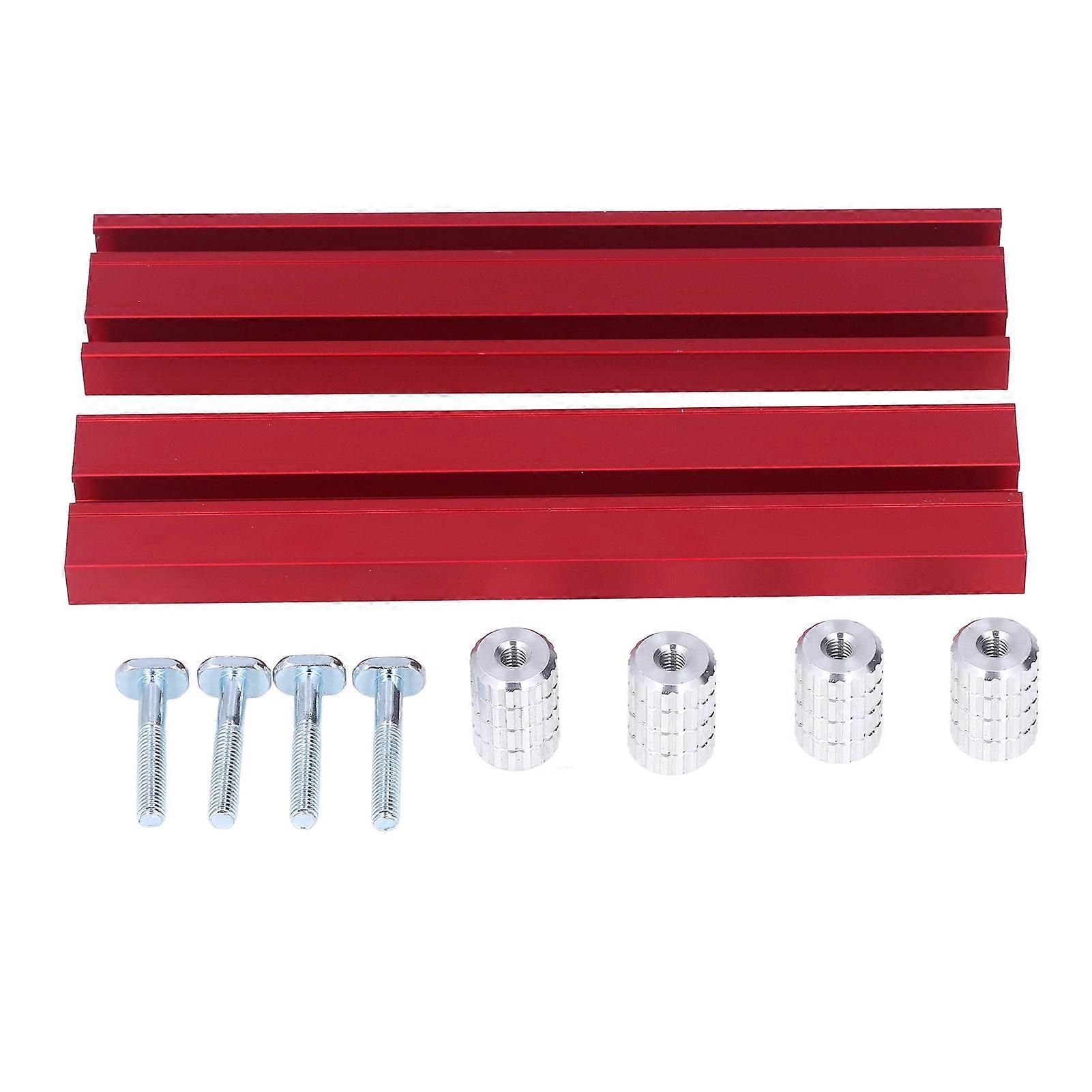 Woodworking Planing Stop Bench Dog Positioning Clamp Tool Set Kit for Workbench Table 17.8mm / 0.7in