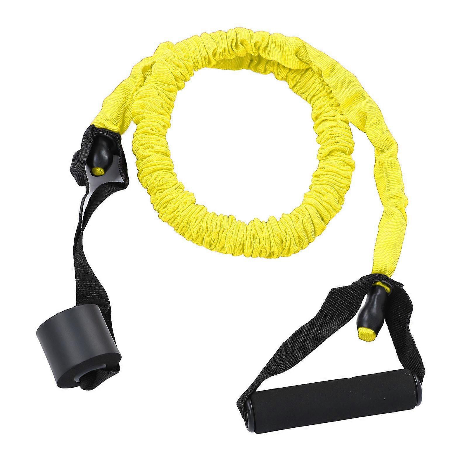 Resistance Cord Explosive Force Bounce Elastic Improving Speed Resistance Training Rope for Fitness 10lbs Yellow