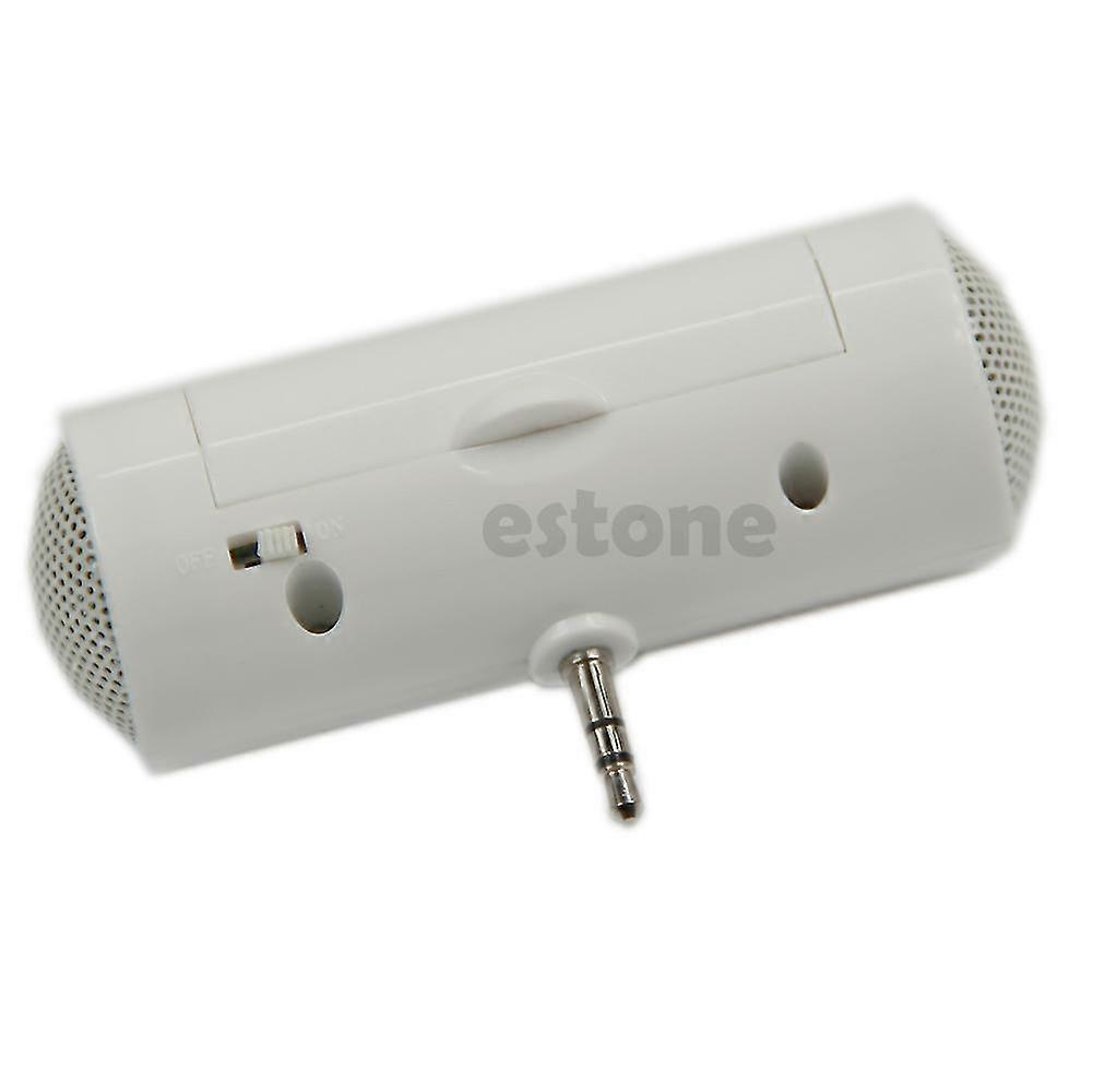 Mini Stereo Speaker Standard 3.5mm Audio Jack Plug In Clear Bass For Smartphone Mp3 Mp4 Player Tablet Computer Notebook Laptop Music Loudspeaker