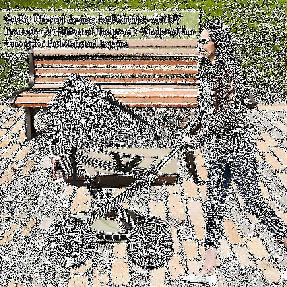 Stroller Sun Shade Stroller Sun Shade With Observation Window And Wide Wings