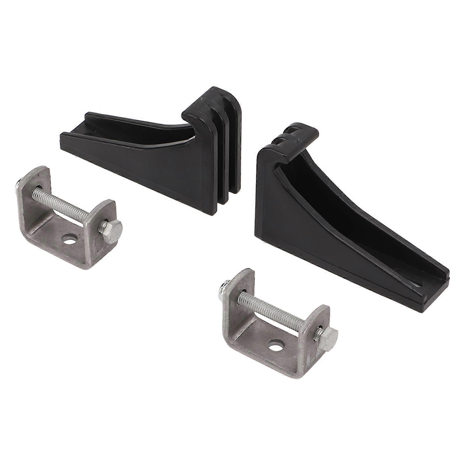 Kenworth Peterbilt Hood Latch Bracket And Catcher Kit -polished Stainless Steel - Foto 8