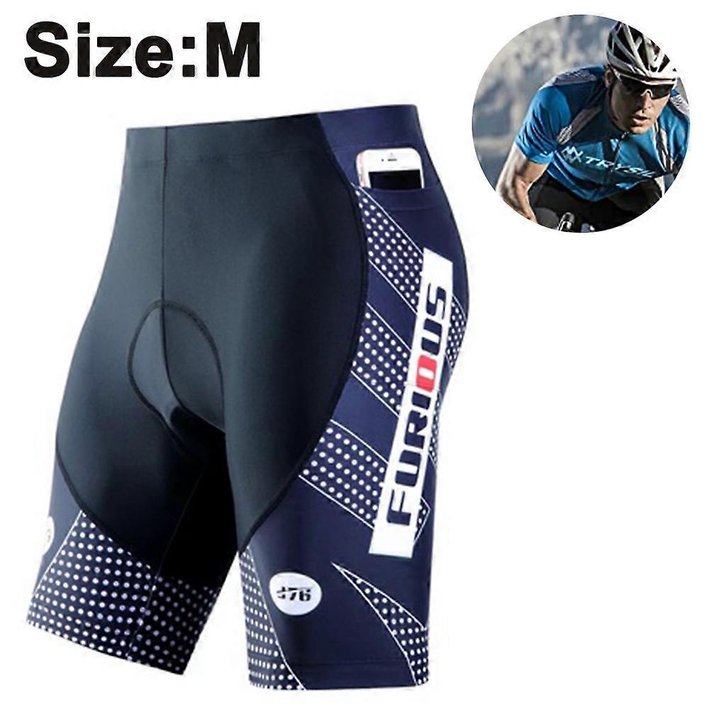 Cyclists Men With Seat Cushion 3D Bicycle Pants Men'S Quick -Drying & Elastic Bike Pants Men - Improved Elasticity And Air Permeability Cyclist Pants