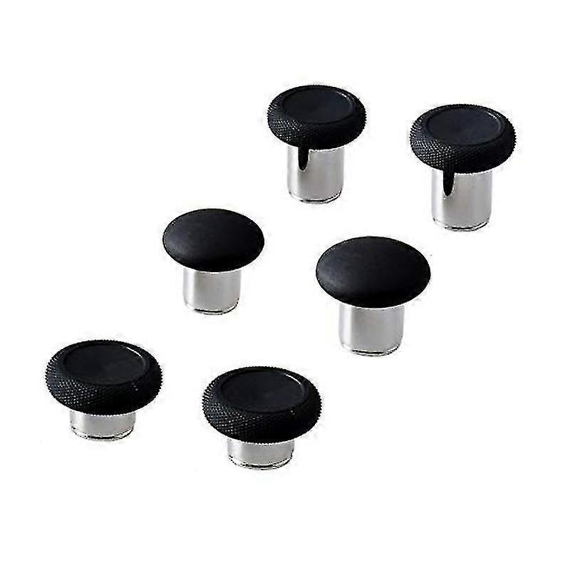 6 i 1 Skift styrepindsgreb Reservedele til en Elite-controller - sort