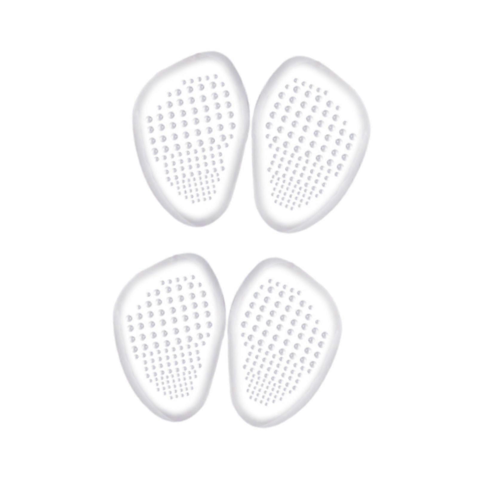 Metatarsal Pads Clear Non Slip Foot Pads for Balls of Feet High Heel Inserts