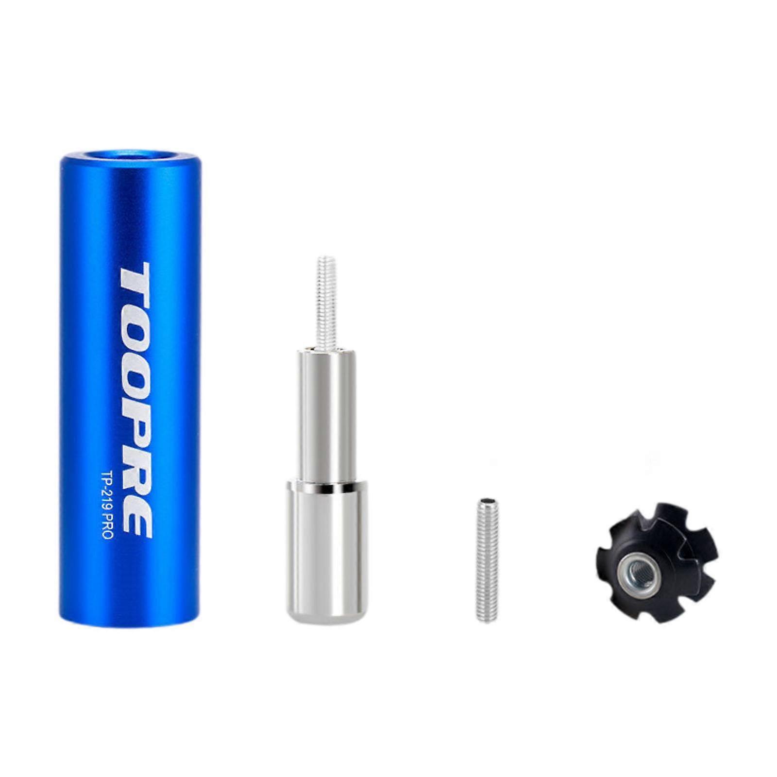 Bike Fork Nut Setting Tool Set Installer for 1-1/8" Fork Tubes Mountain Bike Black