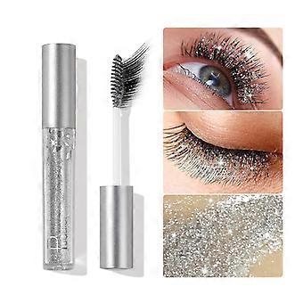 3pcs Glitter Mascara Diamond Glitter Mascara 4D Glitter Lash Mascara für Frauen Wasserdicht |Langlebig|Verdickung|Verlängernde Sparkly Eye Lash Mascara
