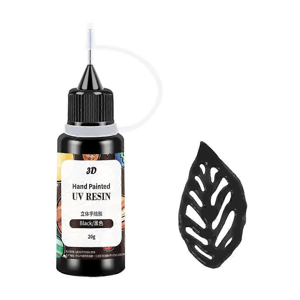 UV Epoxy Resin Paint Color Glue DIY Hand-Painted Beads Pigment Easy to Use