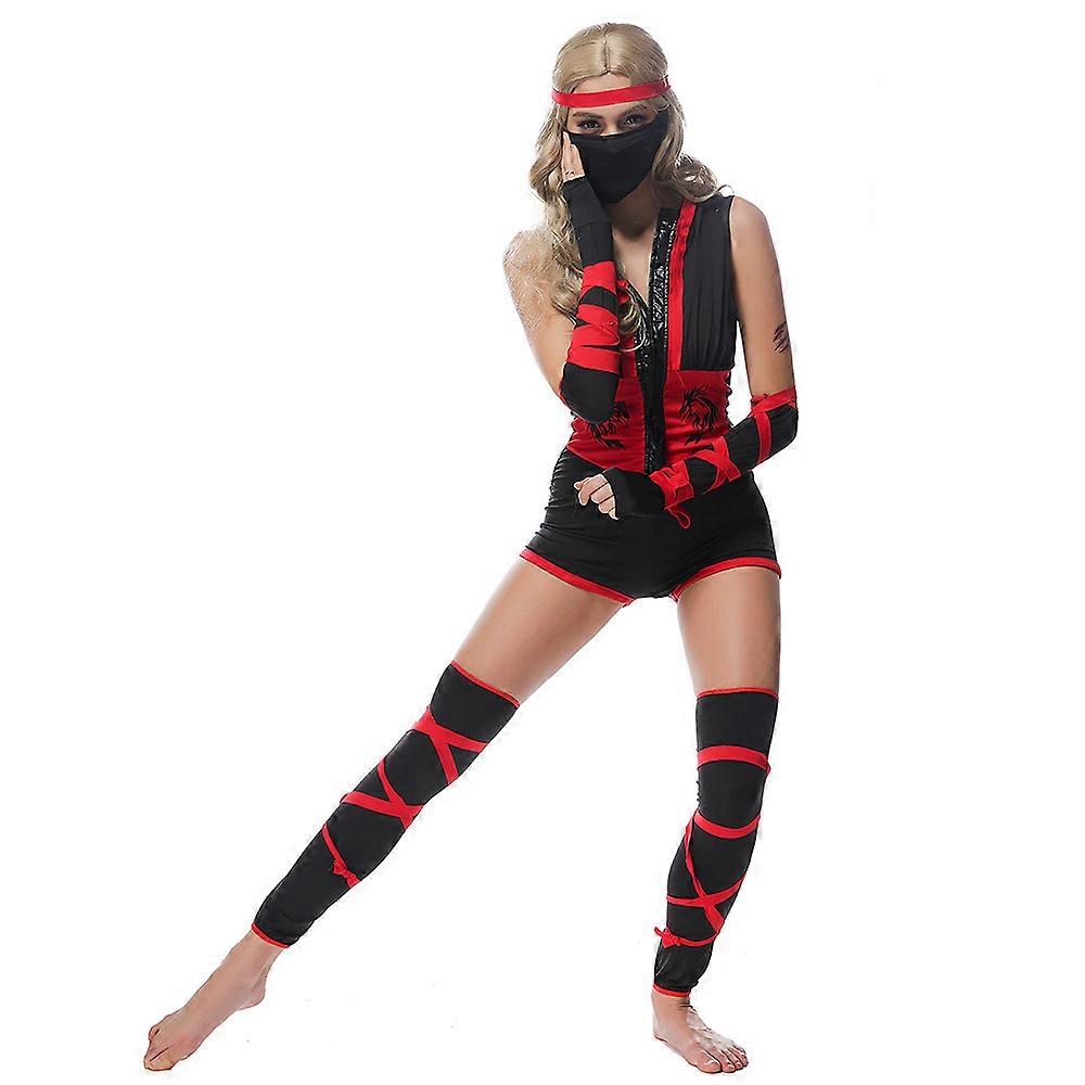 Disfraz de Halloween Cosplay Negro DS Bar Ninja