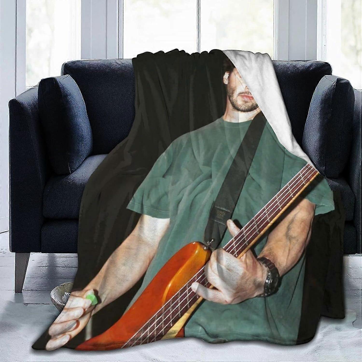 كيانو ريفز 3D طباعة بطانية الفانيلا الصوف ، بطانية الفراش ستوكات ، بطانية مريحة ودافئة لغرفة المعيشة Bedjvrivjh3557