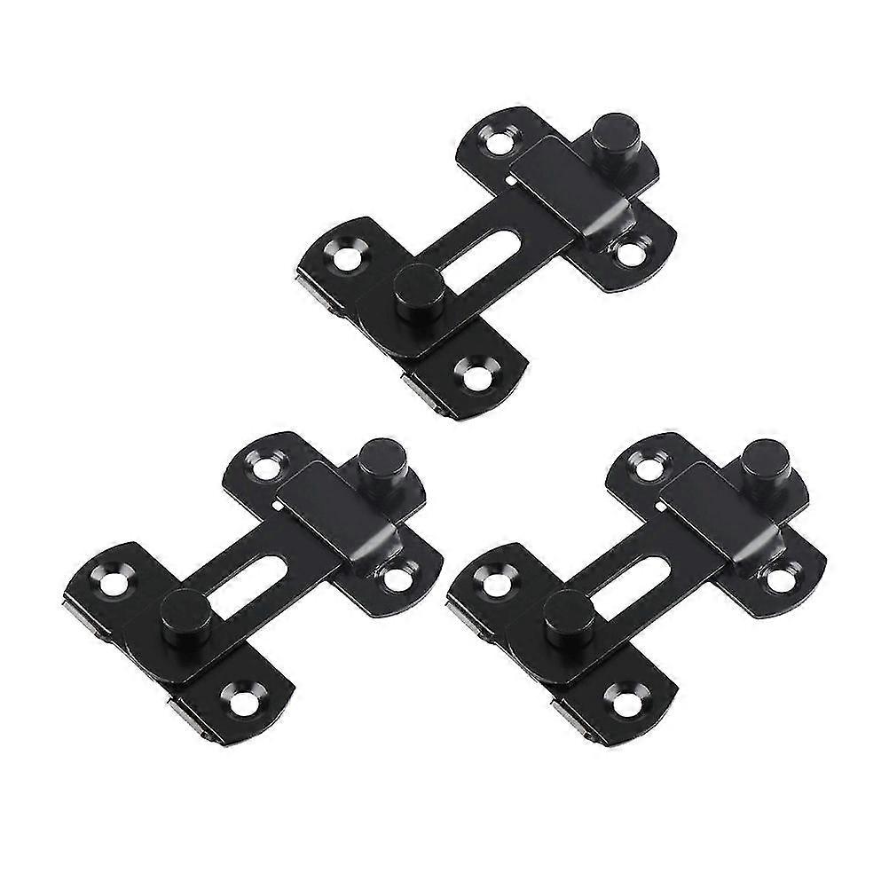 Door Latch Lock Security Durable Household Hasp Latch Lock Door Sliding Lock Gate Latch Lock Door Bolt Lock Window Sliding