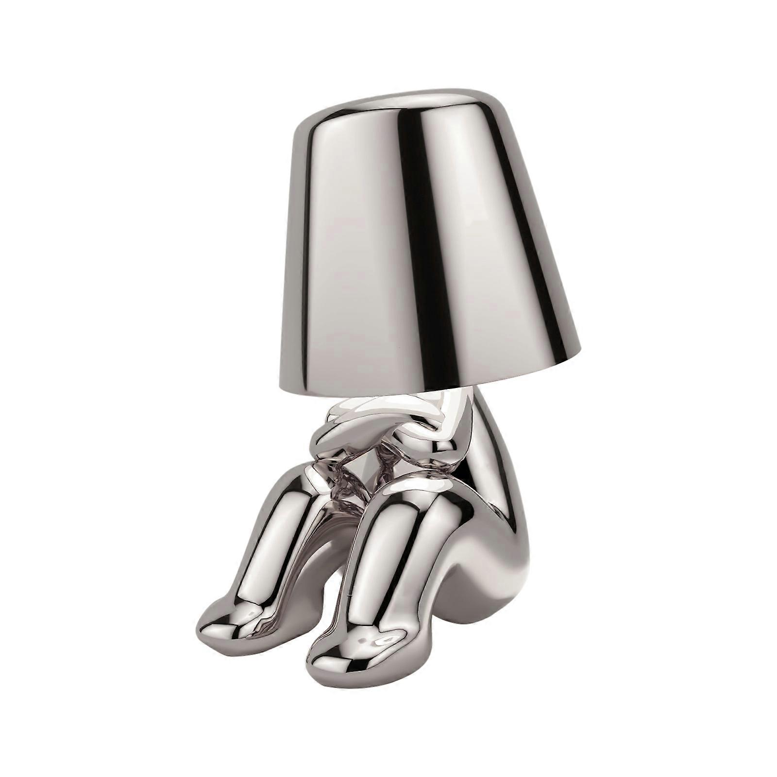 Thinker Lamp Collection Desktop Night Light Zilver