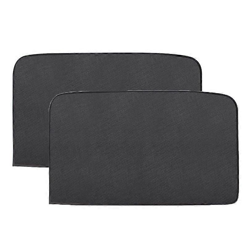 2 Pcs Polyester Mesh Magnetic Sunshade Car Windows Size Universal Parasole Auto Car Window Sunshade Sun Shade