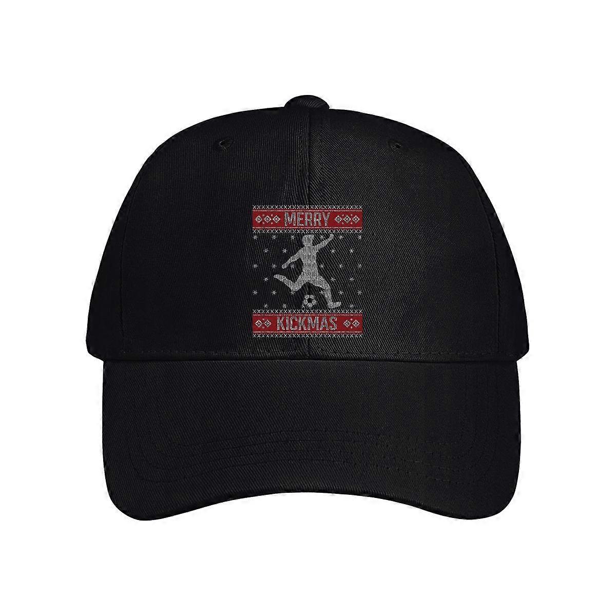 Merry Kickmas Baseball Cap