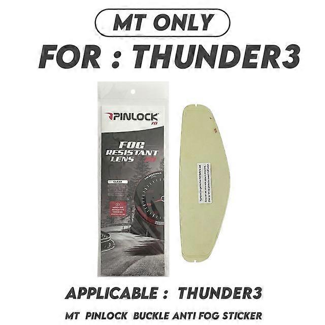 Motorcyle Helmet shield Visors Shield Lens Visor Discolour Antifogging Anti Fog Film For MT THUNDER 3 THUNDER3 SGN