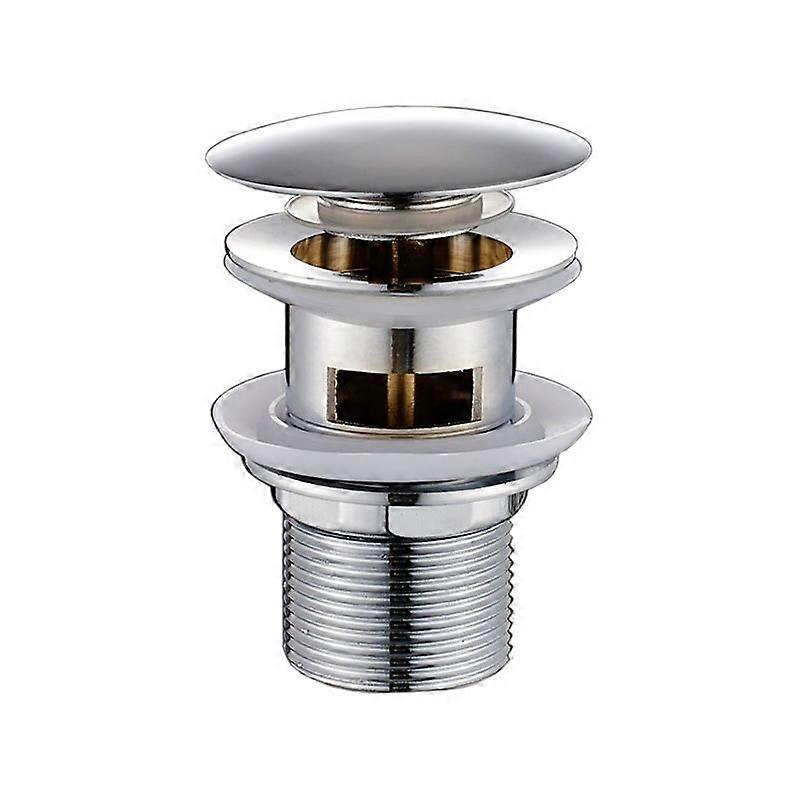 COOANHO Brass Modern Round Bottle P trap 1 1/4, Sink Drain Pipe P trap Kit Antique with Pop up DrainCraft Pipe Cleaners