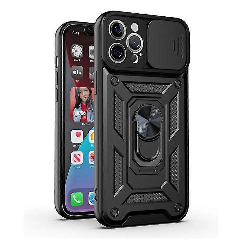 Stötsäkert Armor Fodral För iPhone 15 14 13 12 11 Pro Max Mini Bilhållare Telefonskydd För iPhone Xs XR XsMax 7 8 Plus SE2020 Fodral