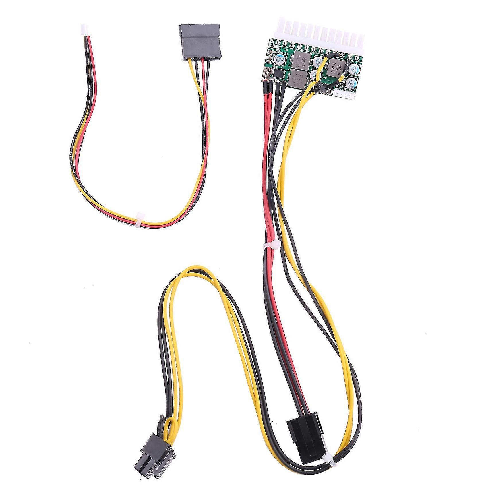 Pci-e 6pin Input Dc 12v 300w Dc-atx-300w 24pin Pico Atx Switch Psu Power Supply Module