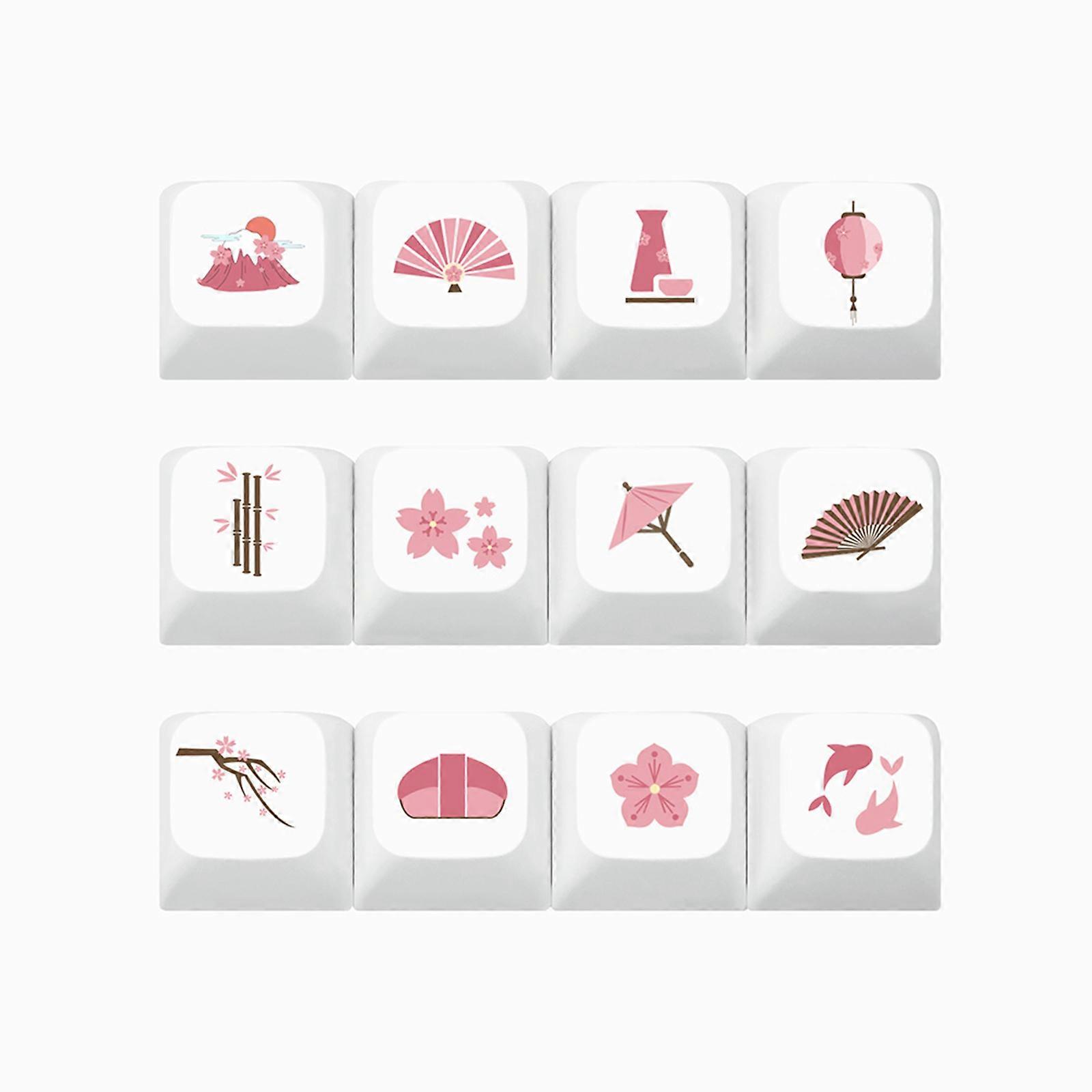 Mechanical Keycaps Tokyo Story Theme XDA Profile 12 Keys for CherryMX Switches