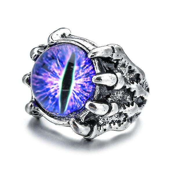 Punk Retro Eyeball Ring Oog Ring, Punk Goth Retro Klauw Oog Ring