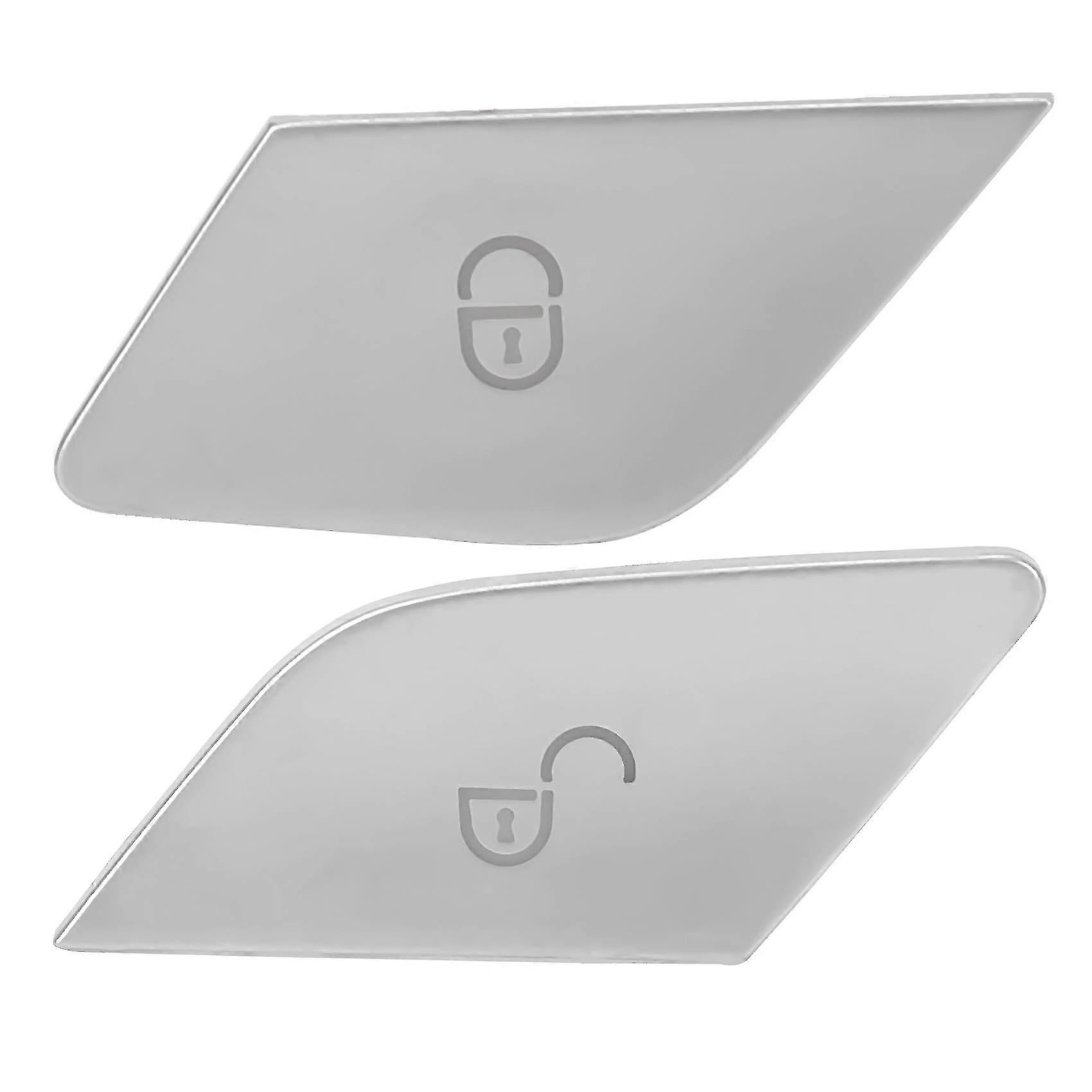 Car Door Switch Unlock Buttons Sequins Decoration Cover For W205 W213 X253 C E Glc 2015-2019