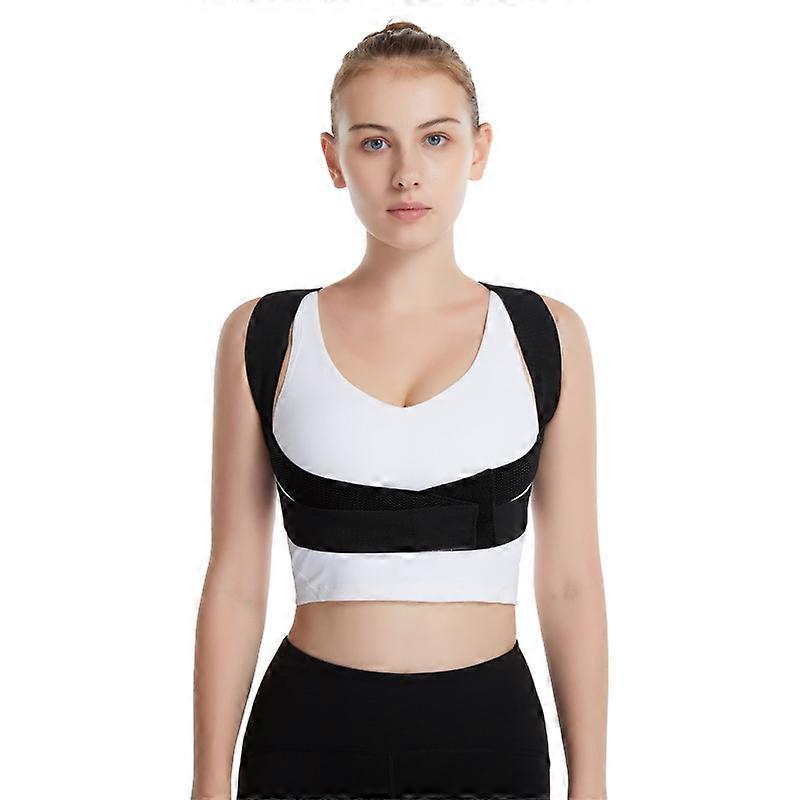 Adjustable Posture Corrector for Pain Relief in Neck, Back, and Shoulders - Improve Posture and Reduce Discomfort with Easy-to-Use Design and Adjustab