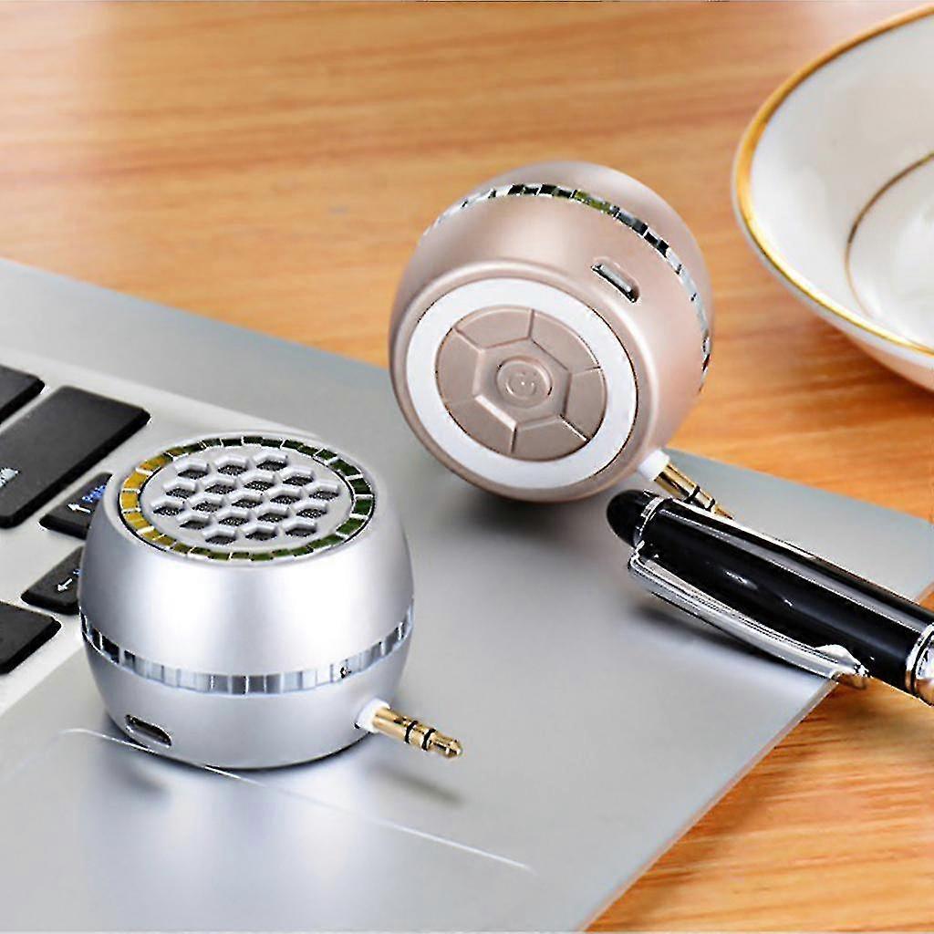 Portable Wireless Speaker Phone External Universal 3.5mm Jack Mini Sound Box
