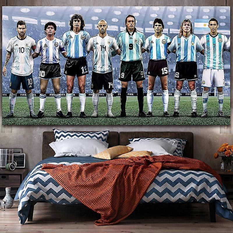كأس العالم قطر 2023 المنتخب الوطني شنقا النسيج نجوم كرة القدم خلفية النسيج القاهرة ميسي نسيج