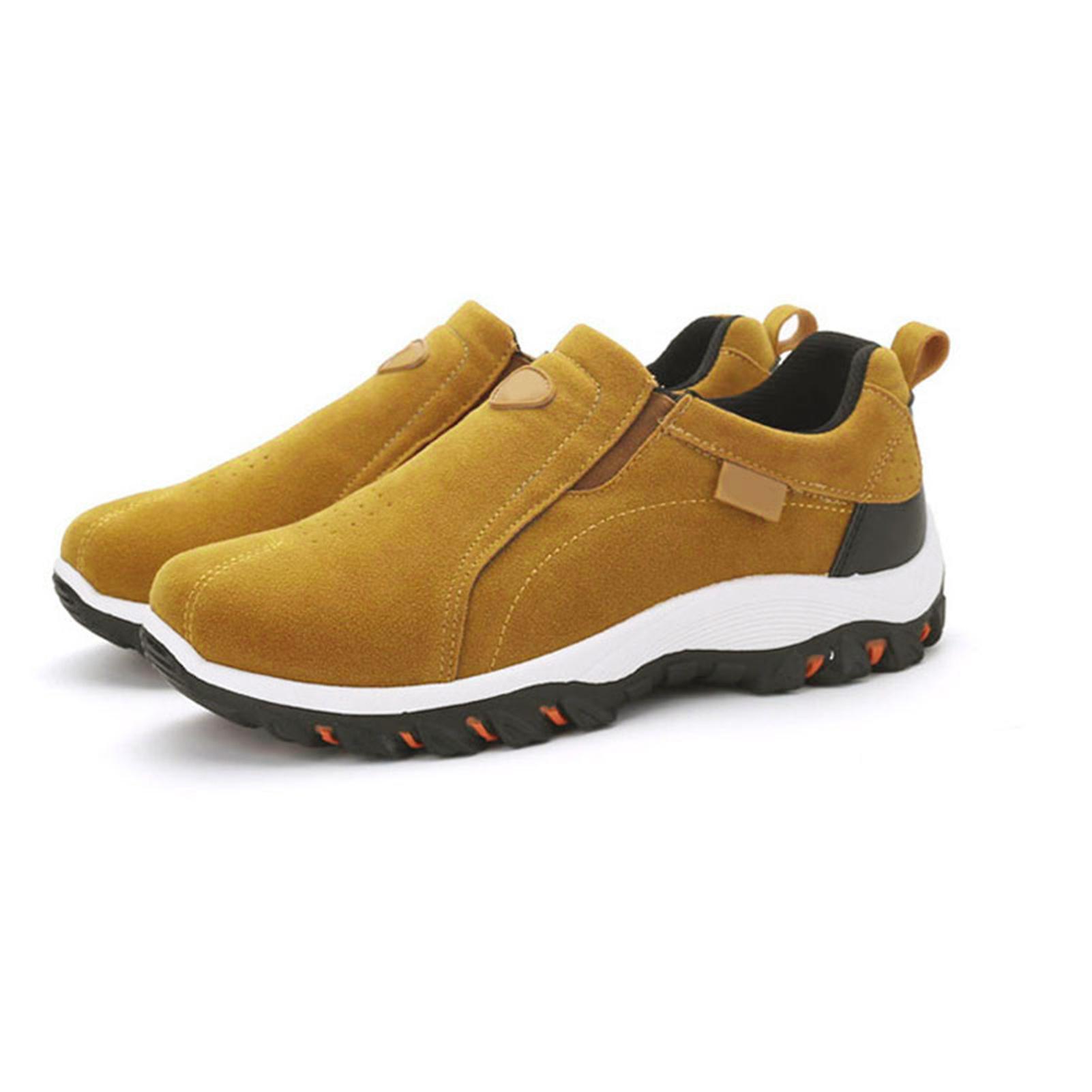 Good Arch Support & Easy To Put On And Take Off & Breathable And Light & Non-slip Men's Shoes For Oudoor Activity