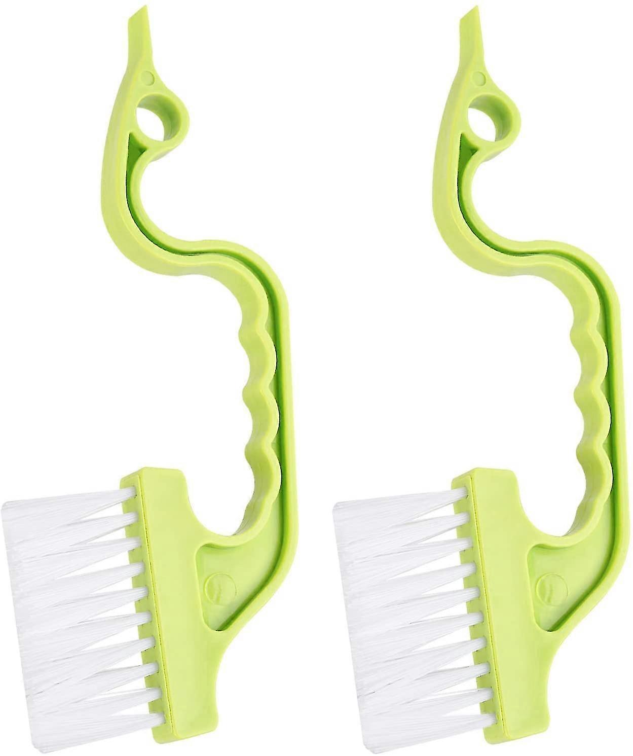 2 Hand-held Groove Gap Cleaning Tools for Door Window Track Kitchen