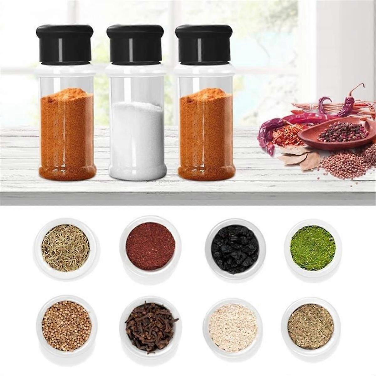 Spice Bottle Set for Spices Salt and Pepper Seasoning Bottle Spice Organizer Condiment Storage Jar