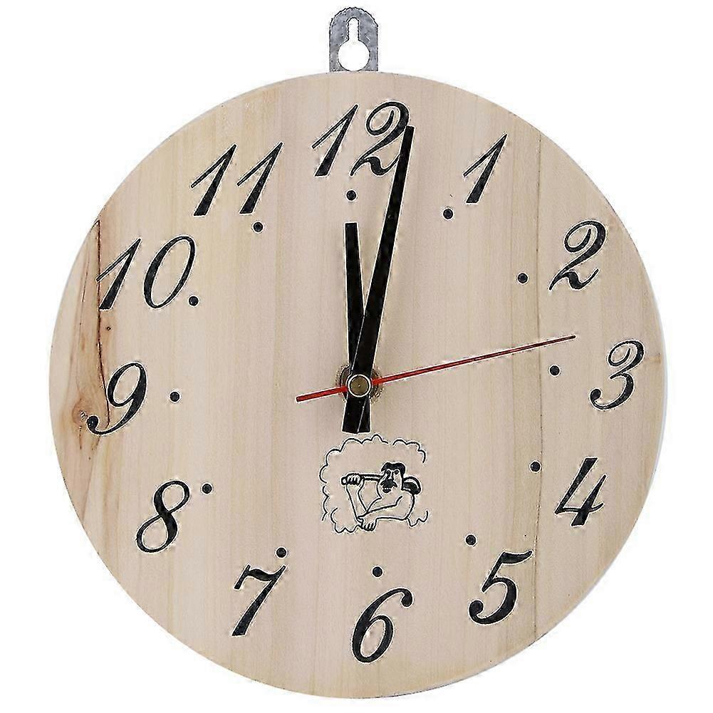 8in Sauna Clock Decorative Timer Clock for Sauna Accessory Sauna Room Home Decor