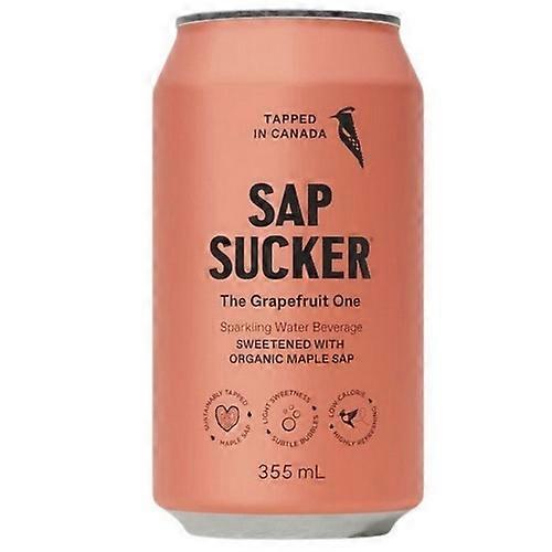 Sapsucker Acqua Frizzante Di Pompelmo, 355 ml (Confezione da 12)