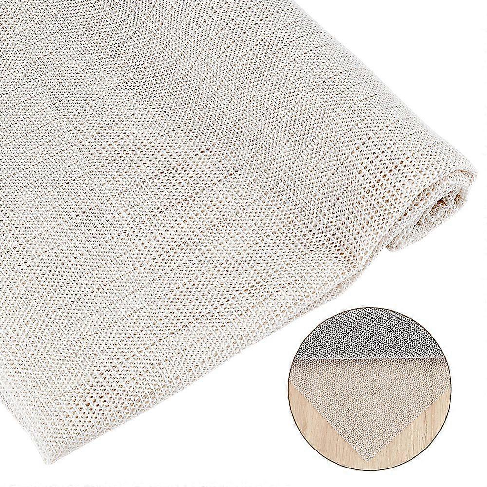 PVC Net Fabrics Non Slip Mattress Pad for Sofa Couch Chair Cushion White 2000x1200x0.5mm