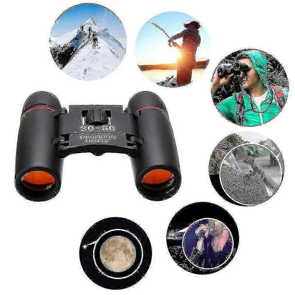 Zoom Telescope 30x60 Folding Binoculars With Low Light Night Vision