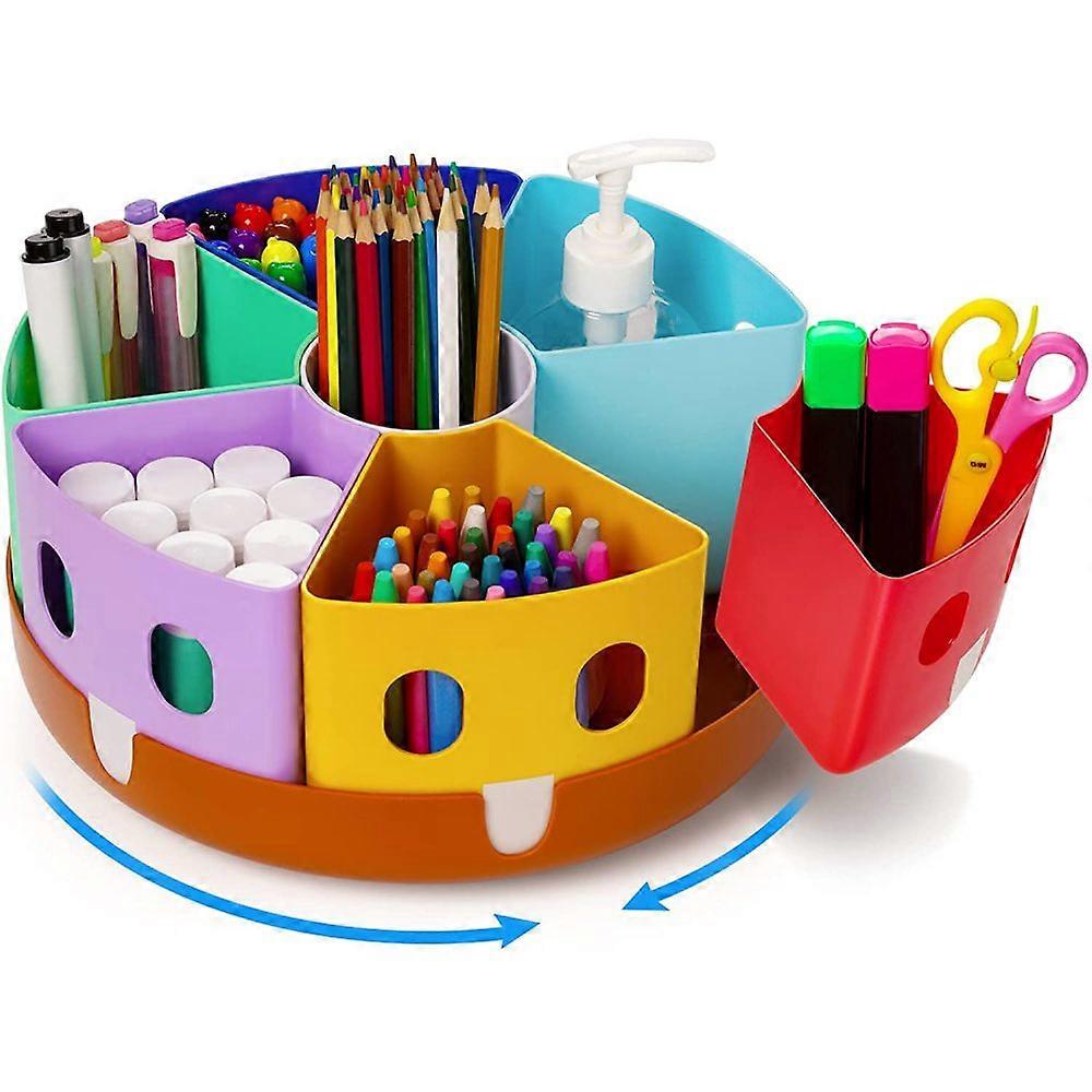 Art Supplies Organizer, Rotating Desk Organizer