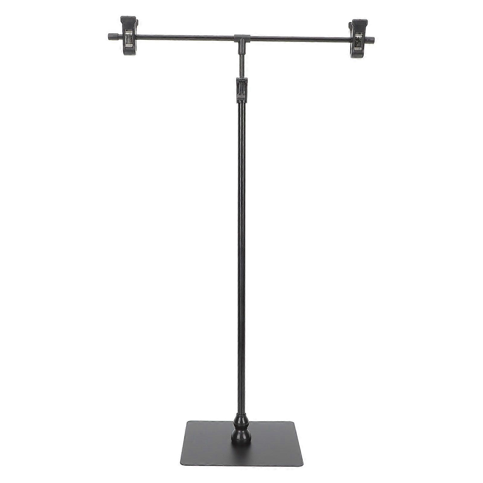 Adjustable Advertising Showing Rack T Shape Poster Stand Display Stand