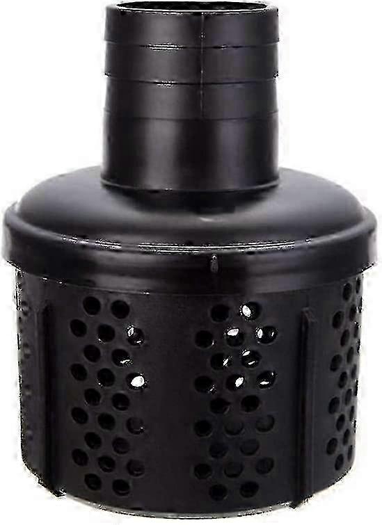 Suction Hose Strainer Filter Suction Hose Sewage Strainer (1pc, Black)