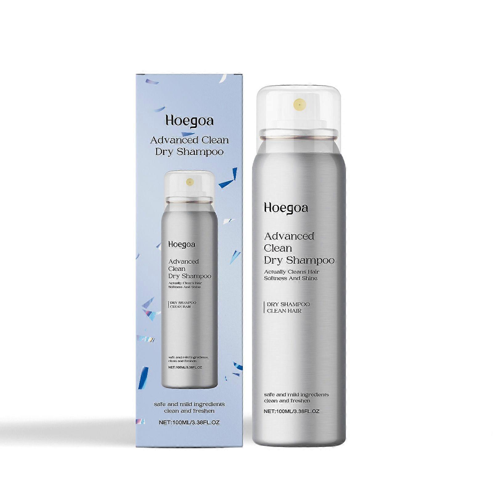 Hoegoa Spray Sem Lavagem para Cabelo Hidratante Suave Refrescante Sem Lavagem Spray para Cuidados com o Cabelo