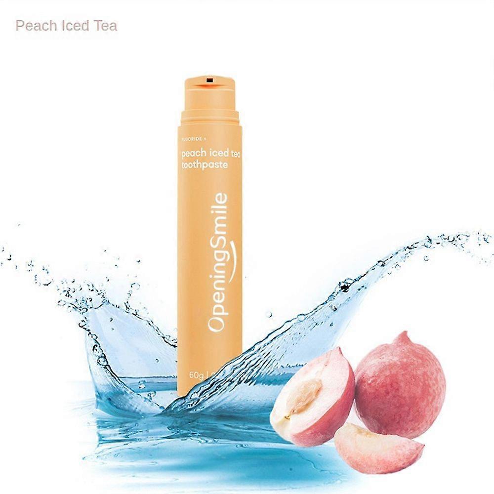 OpenningSmiles New Fruity Toothpaste Freshens Breath, Whitens Teeth, Removes
