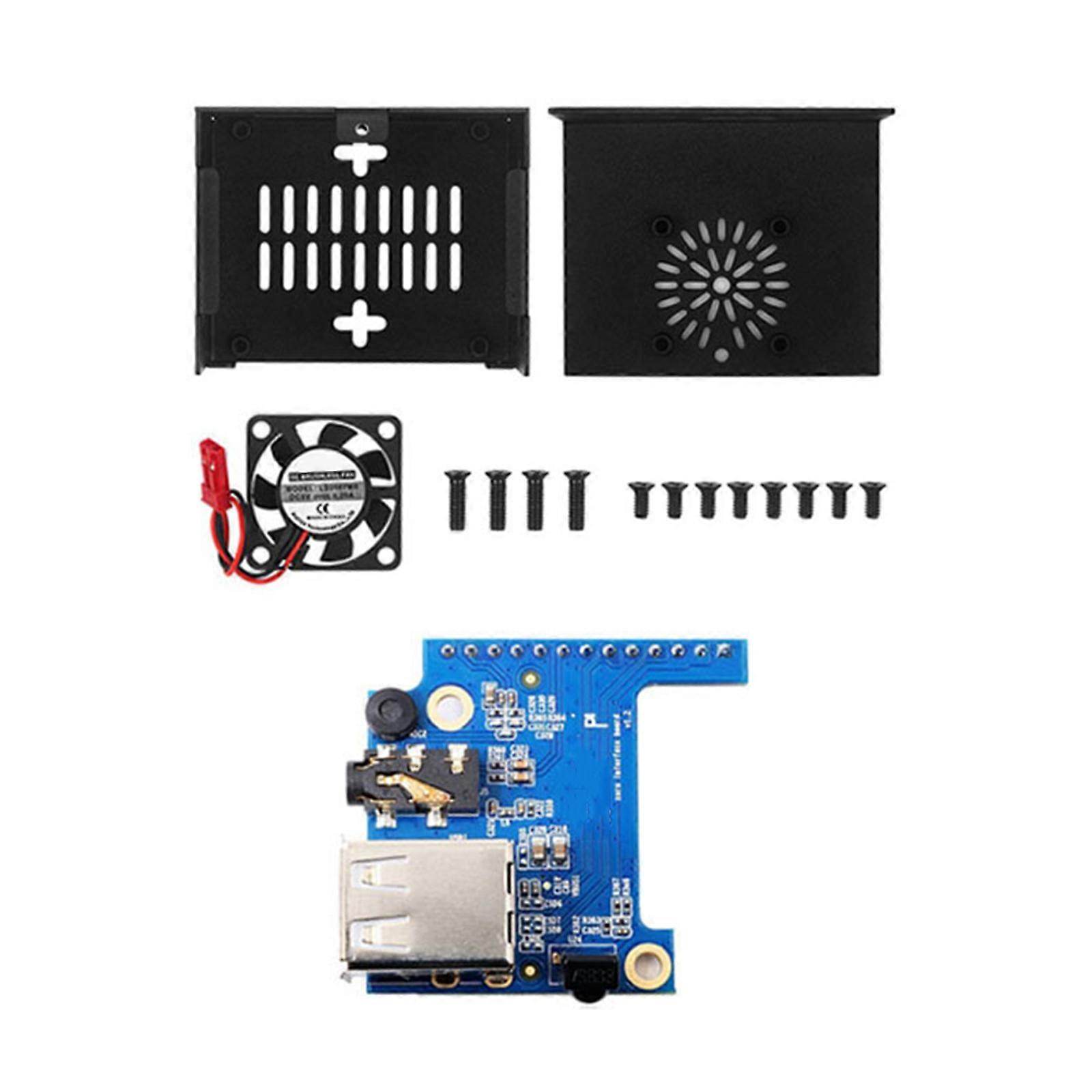 Expansion Board for Orange Pi Zero3 Metal Case for Reliable Protections