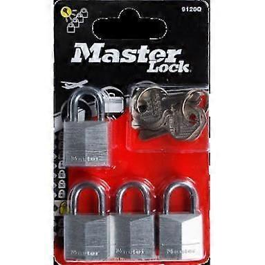 Master Lock Solid Aluminum Chains 4 Keys - Shackle Diameter 3 mm - Utility