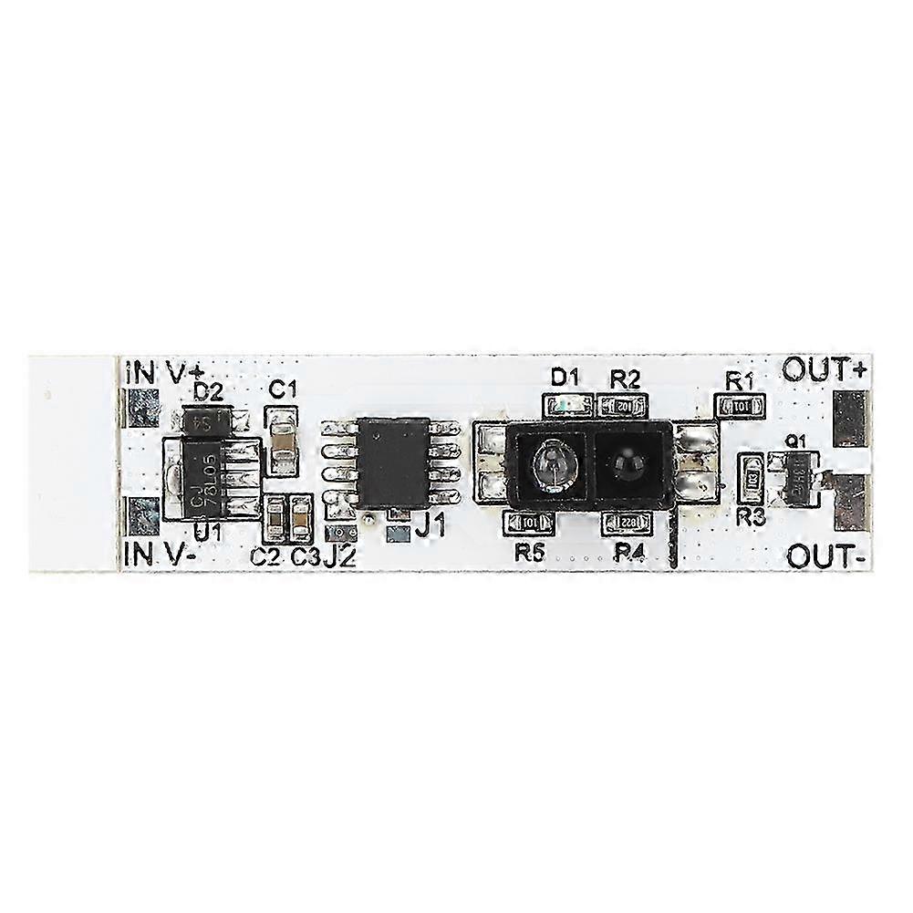 Infrared Reflection Sensor Switch Module Hand Sweep Function for LED Cabinet Lamp DC5V-12V