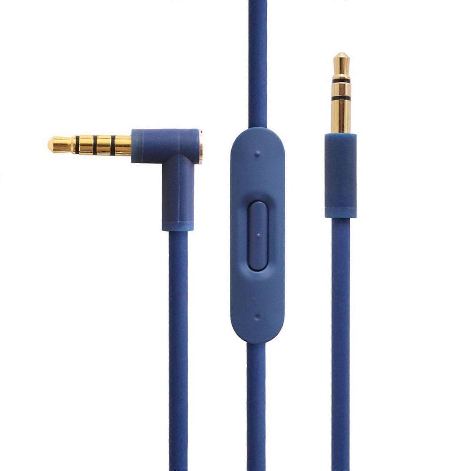 Microphone Cord, Gold-Plated Connectors, Tangle-Free Design