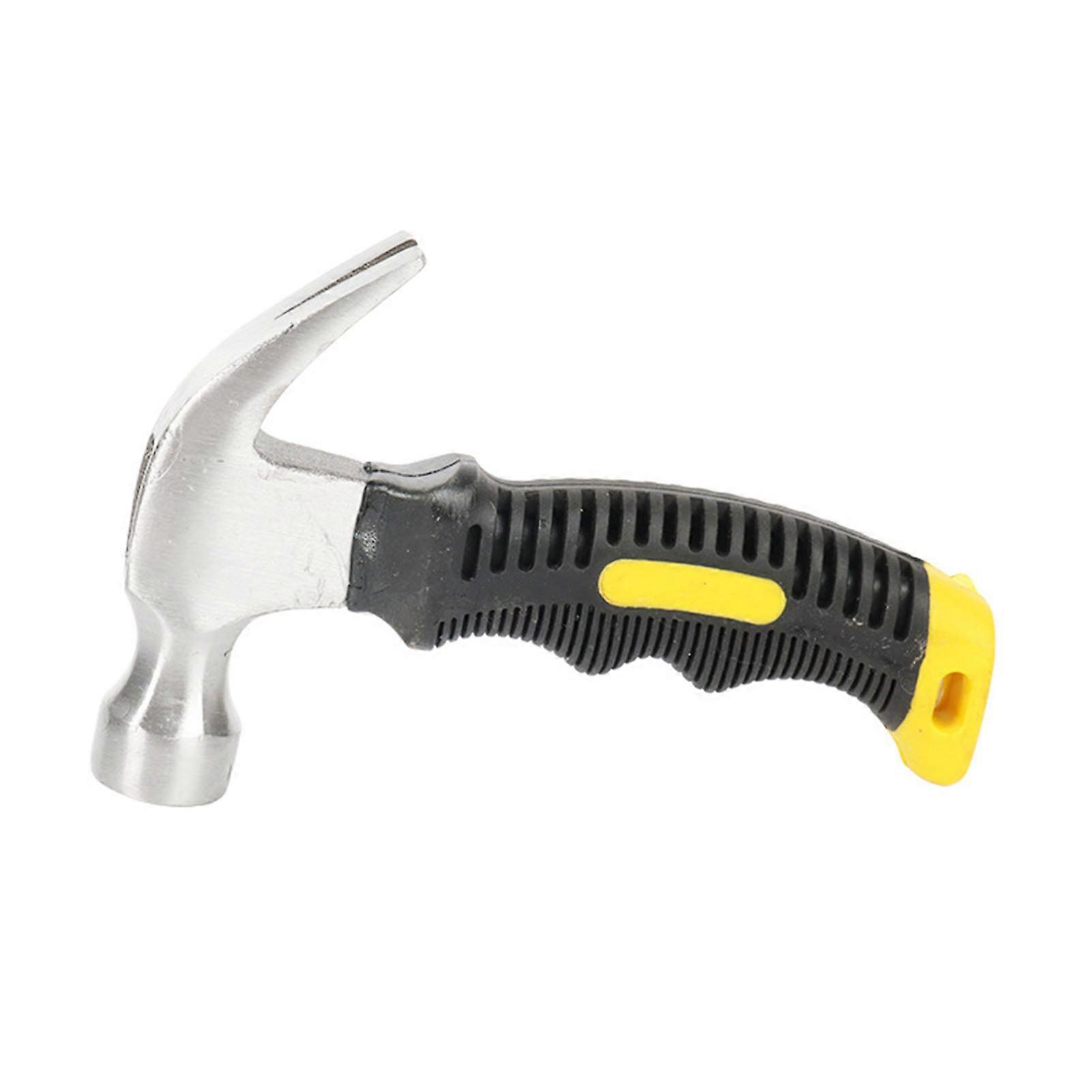 Shockproof Mini Claw Hammer Multifunctional Household Nail Hammer with Non Slip Plastic Handle